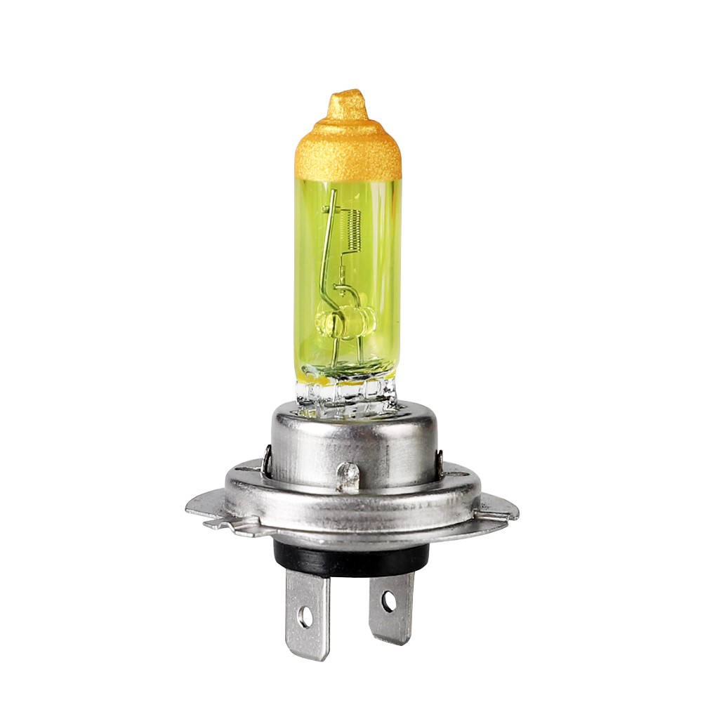 Geel Powertec Retro Yellow H7 12V DUO 3200K lampen