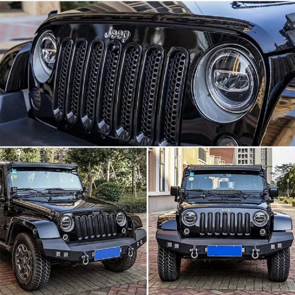 7 Inch CREE LED Headlights Jeep Wrangler JK
