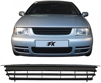 Grill zonder Embleem VW Polo 6N zwart