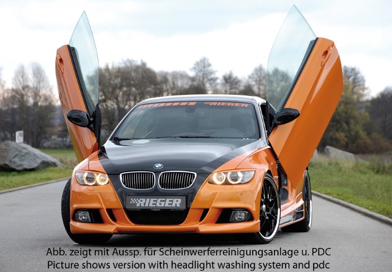 Voorbumper BMW E92 Coupe 09.06- zonder pdc Rieger