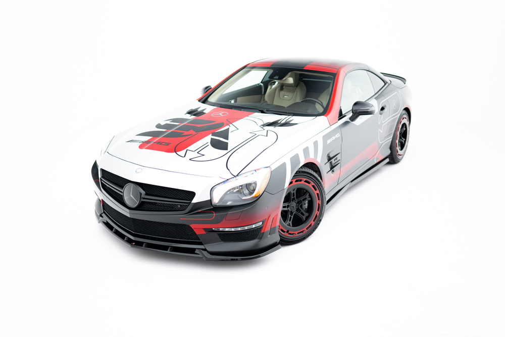 Voorspoiler V.1 Mercedes-Benz SL63 AMG R231 Maxton