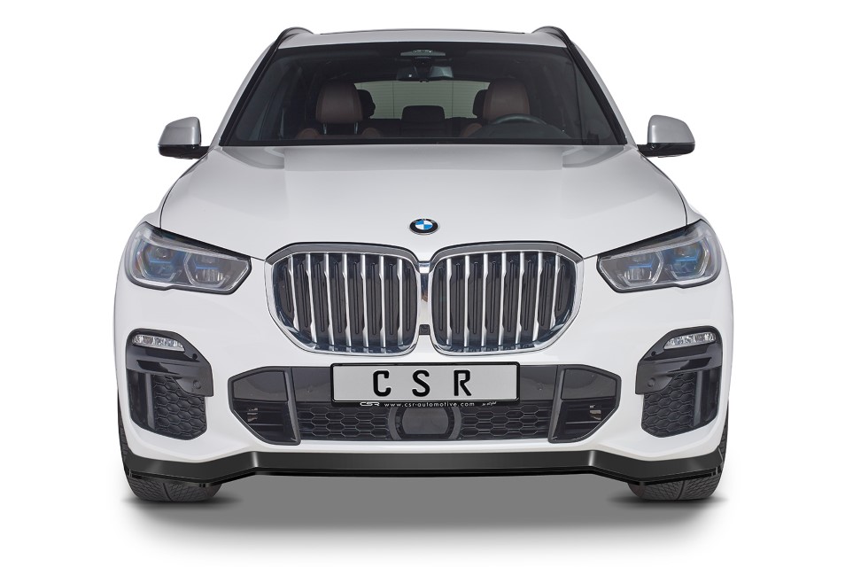 Voorspoiler BMW X5 G05 M-Pakket CSR Glans Zwart