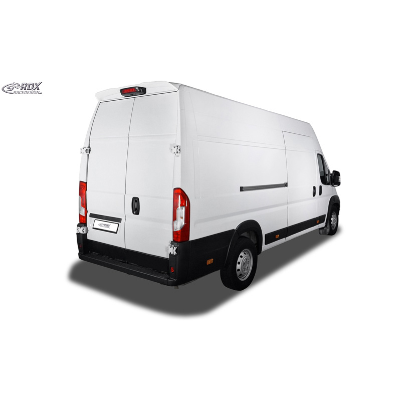 RDX Racedesign Dakspoiler  Citroën Jumper 2006- / Fiat Ducato 2006- / Peugeot Boxer 2006-  / RAM ProMaster 2014- / Opel Movano 2021- / Toyota Proace Max 2024- (H3) (PU)