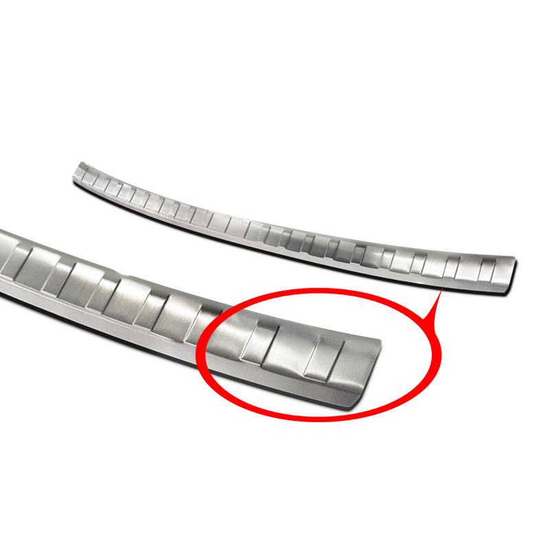 RVS Achterbumperprotector  Volkswagen Golf VIII HB 5-deurs 2020-2024 & FL 2024- 'Ribs'