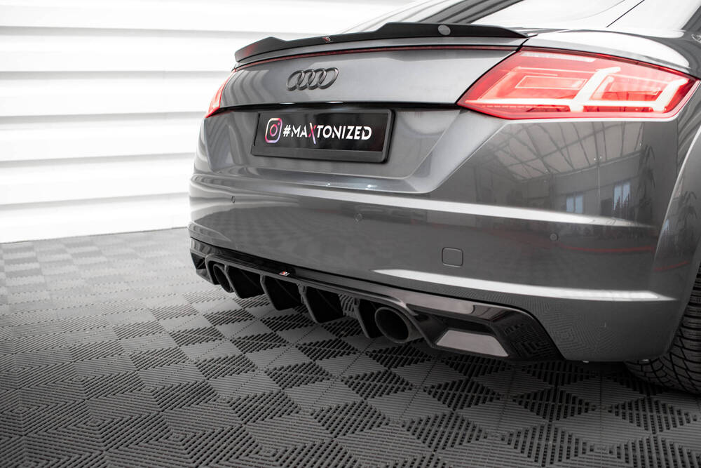 Diffuser Audi TT S-Line 8S Maxton Glans Zwart