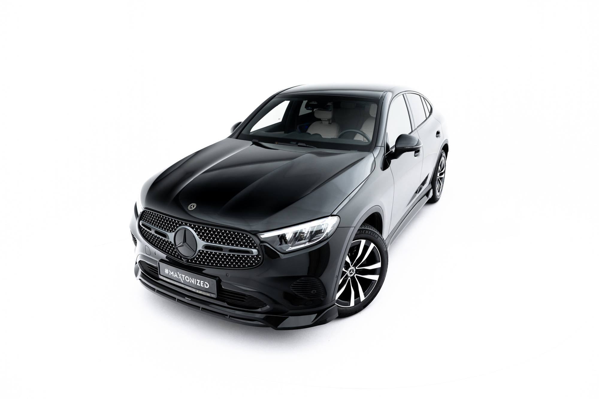Voorspoiler Mercedes-Benz GLC Coupé 2022 – 