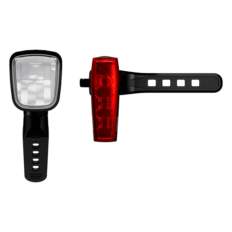 Osram LEDsBIKE® Race 100 Set - Fietsverlichting set - inclusief automatische remlichtfunctie