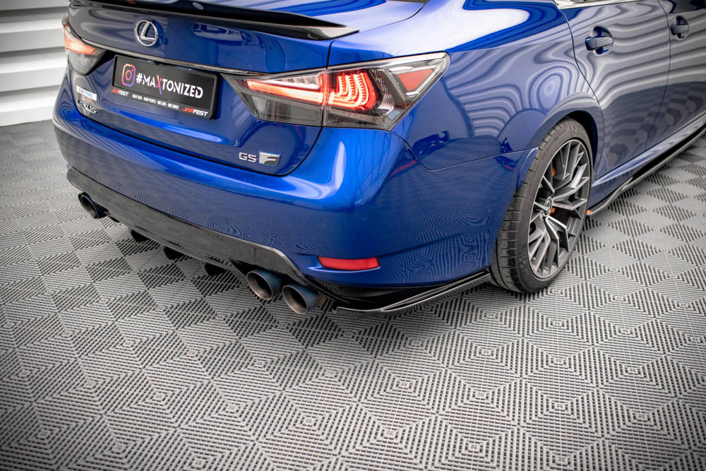 Zijdiffuser Lexus GS F Mk4 FL Maxton Glans Zwart