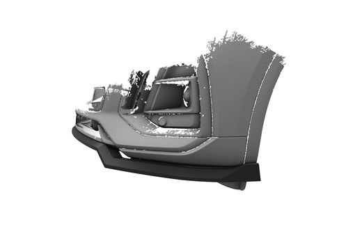 Voorspoiler Audi Q5 (FY/FYT) S-Line / SQ5 (FY)
