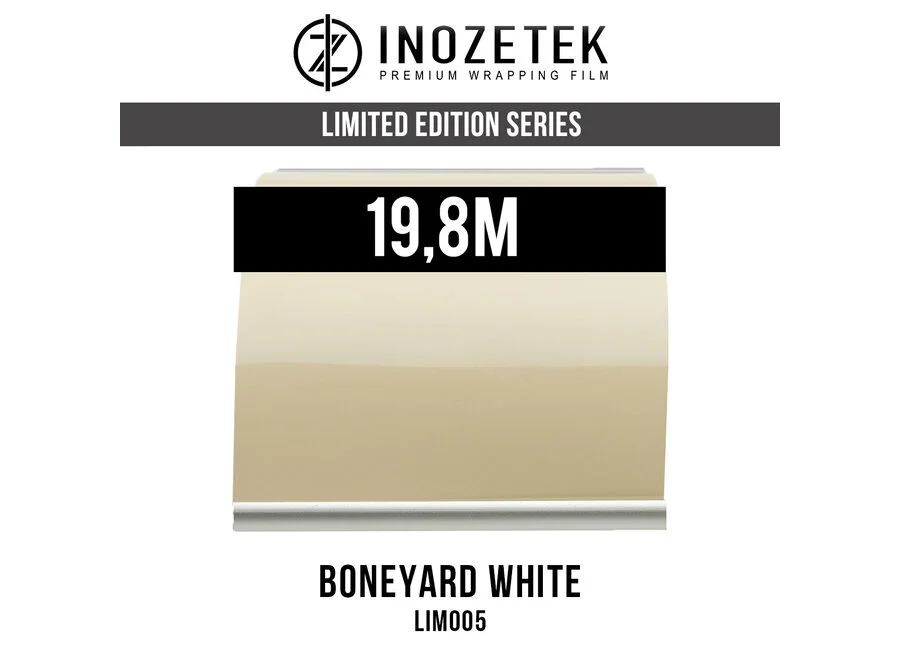 Inozetek Super Gloss Boneyard White - LIM005-20 meter