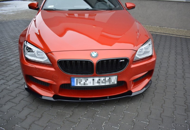 Voorspoiler BMW M6 GRAN COUPÉ Glanzend Zwart
