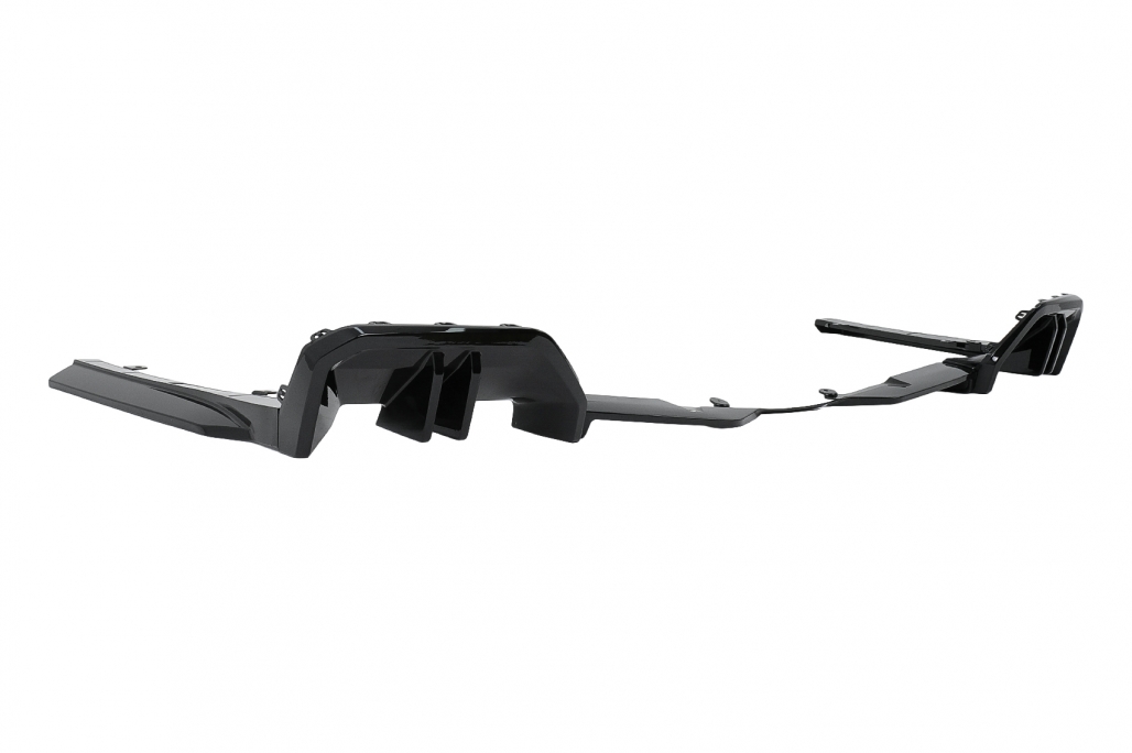 Diffusor BMW 5 G60 M-pack Black Knight Design Glans Zwart