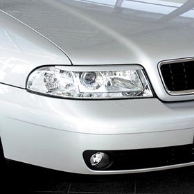 Koplampspoilers Audi A4 (8e) 11.00-... ABS