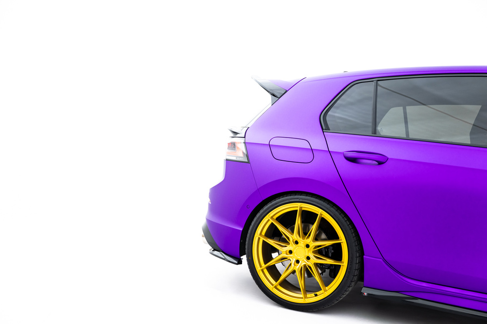 Achterzij Spoilers V.8 Volkswagen Golf R Mk8/ Mk8 Facelift Maxton