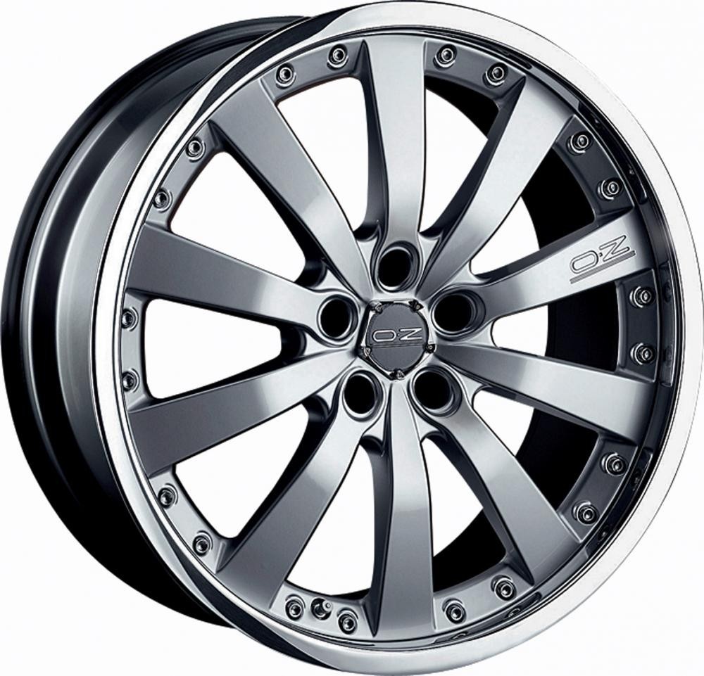 Velgen OZ Michelangelo II PL race silver 8.5x20 inch 5x112 ET32