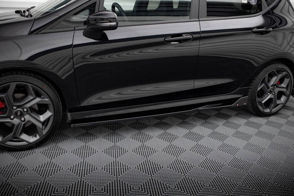 Bodykit Ford Fiesta ST Mk8 Facelift Maxton Glanzend zwart