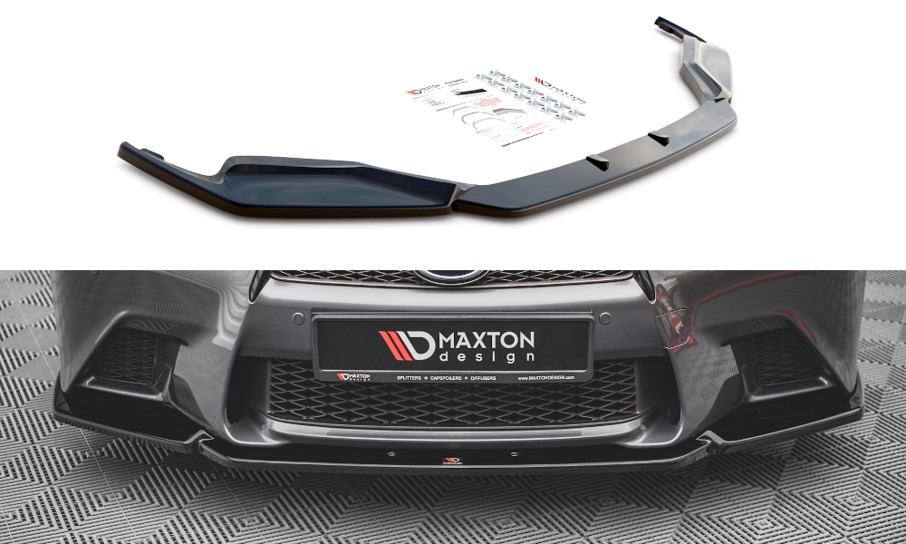 Front splitter V1 Lexus GS F Sport MK4 (L10)