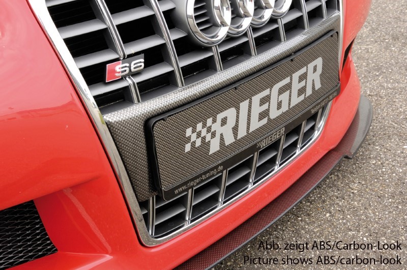 Spoilerzwaard gevormd voor Voorbumper Audi A3 8L S3- Look ABS Ri