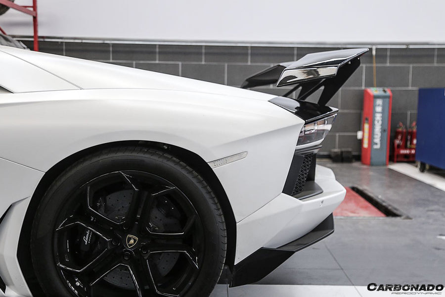 Lamborghini Aventador LP700 LP740 Coupe/Roadster RZS Style Carbon Fiber Spoiler 2011-2020