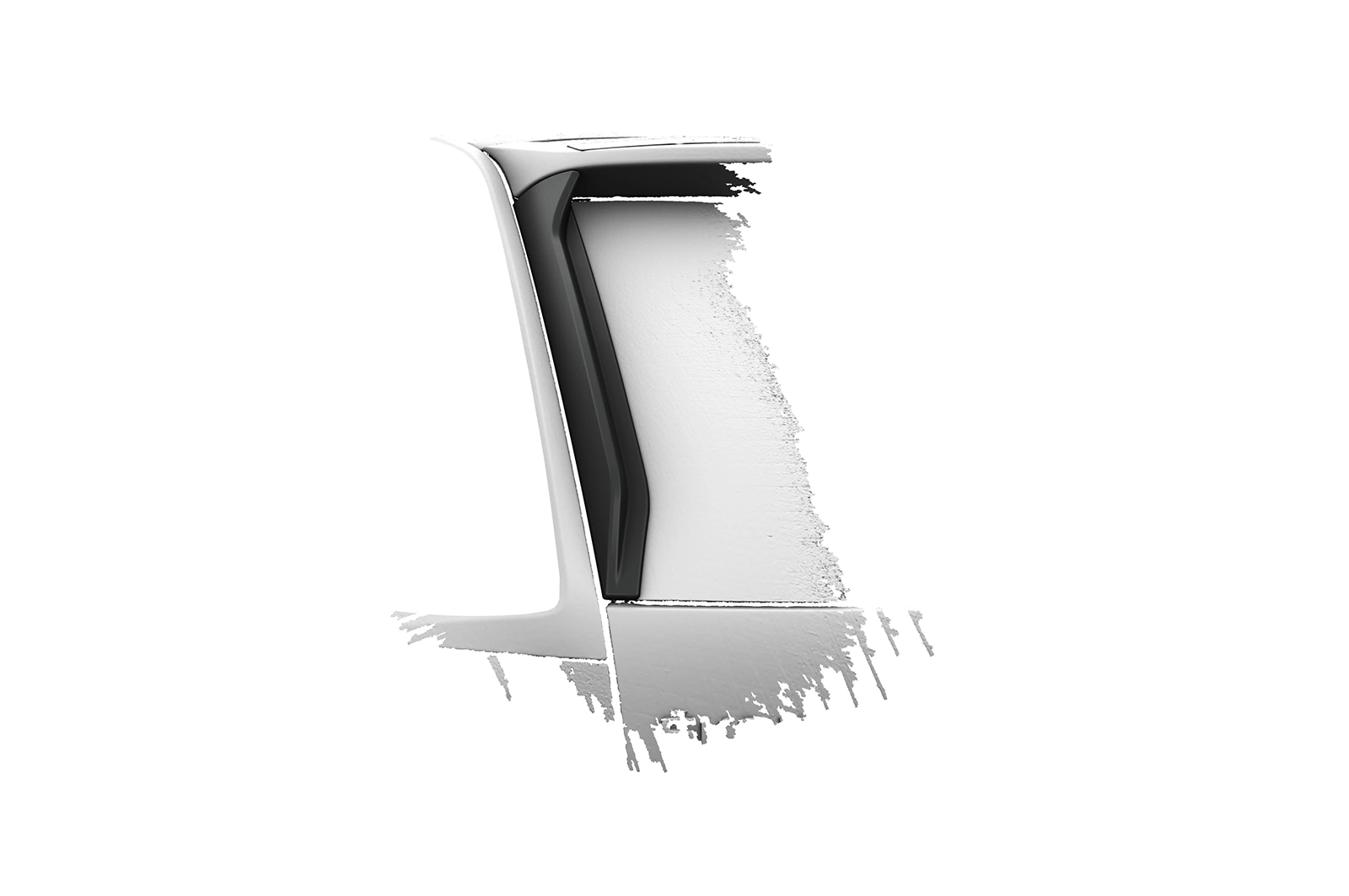 Achterspoiler Skoda Octavia 3 (Typ 5E) RS glans zwart