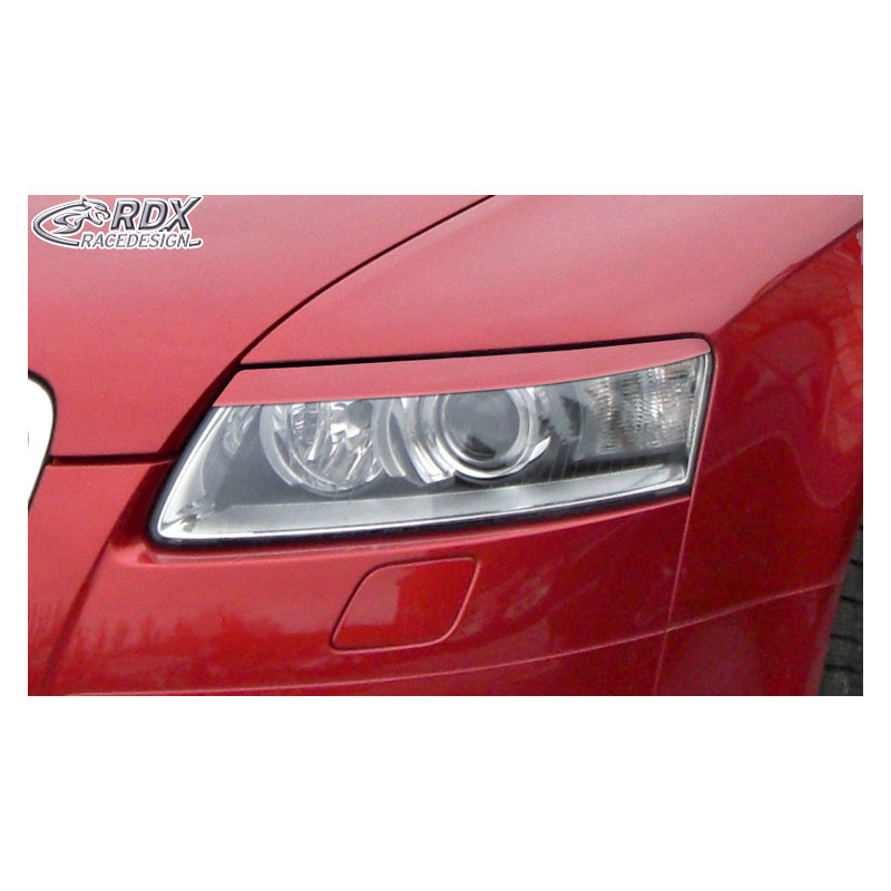 Koplampspoilers Audi A6 4F 2005-2008 ABS
