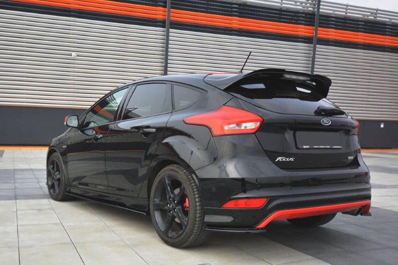 Spoilerkap Ford Focus ST-Line Mk3 FL Glanzend Zwart Maxton