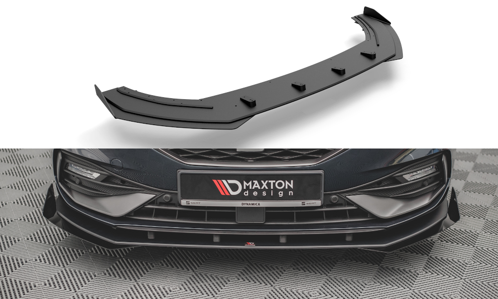 Voorspoiler met Canards Street Pro Seat Leon FR MK4