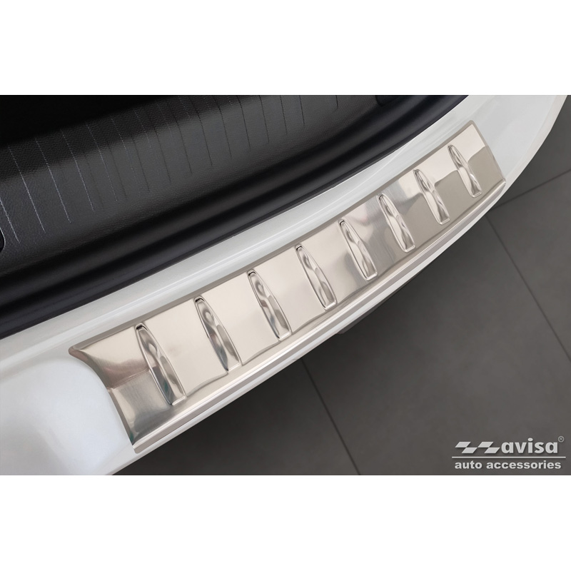 RVS Achterbumperprotector  Citroën C4 X 2023- 'Ribs' (2-delig)