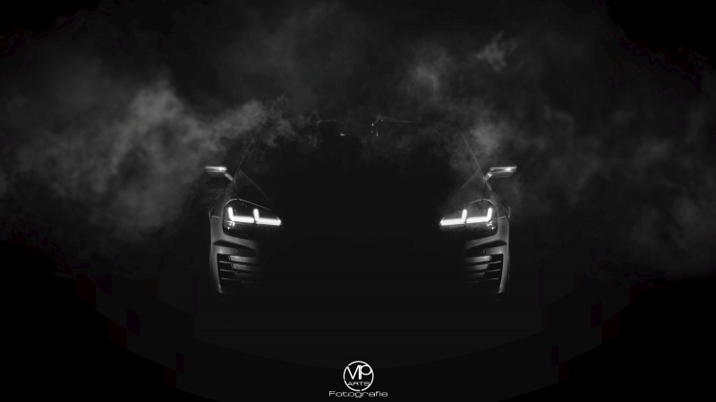 Koplampen VW Golf VII OSRAM FULL LED Black (for Xenon and Halo DRL)