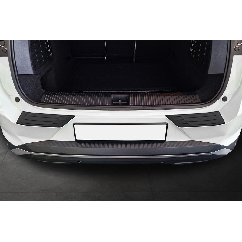 Avisa Matzwart RVS Achterbumperprotector  Renault Scenic E-Tech 2024- 'Ribs'
