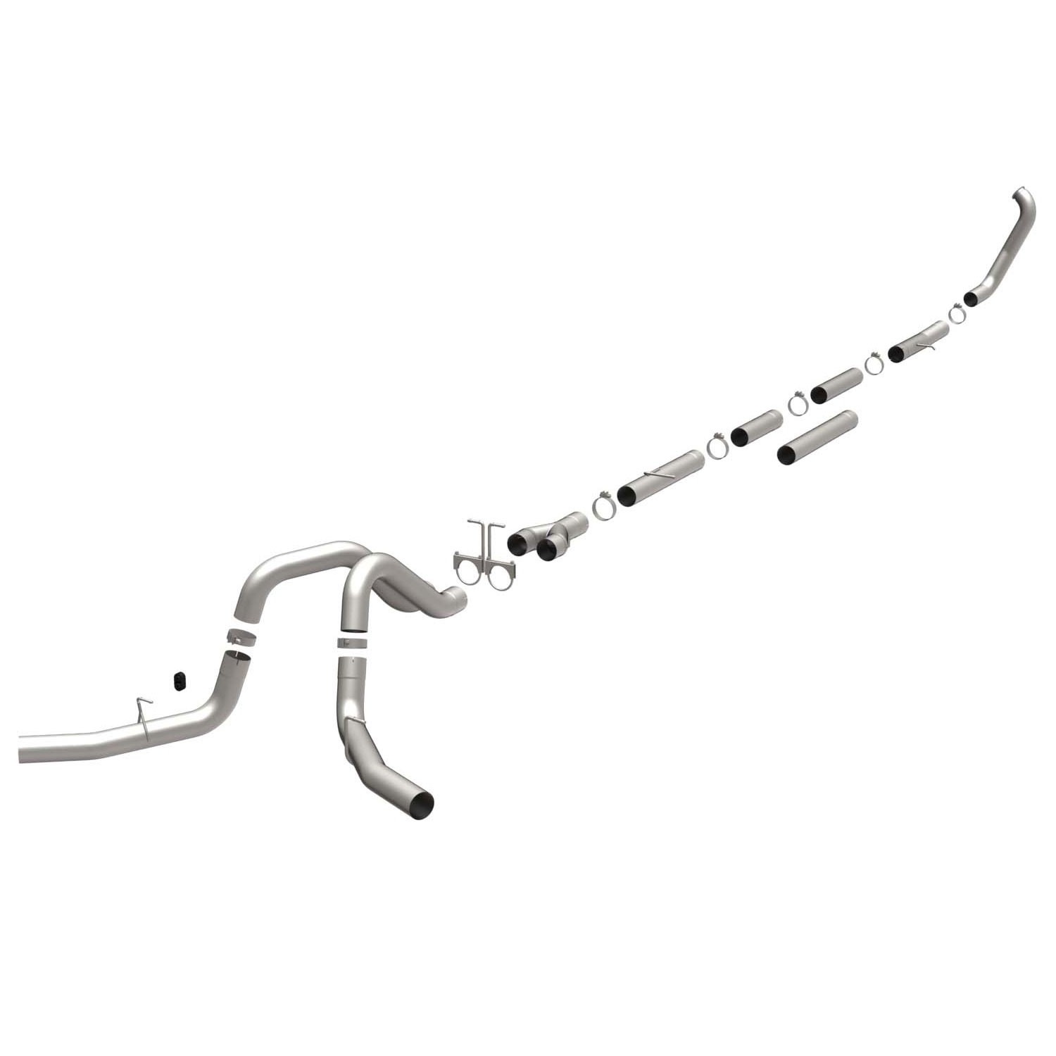Ford SYS TB 99-03 Ford Diesel 7.3L Magnaflow Cat-BackDA