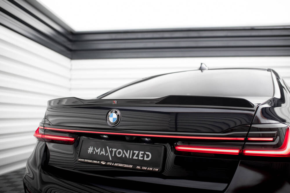 Spoiler BMW 7 Serie G11 Maxton Glans Zwart
