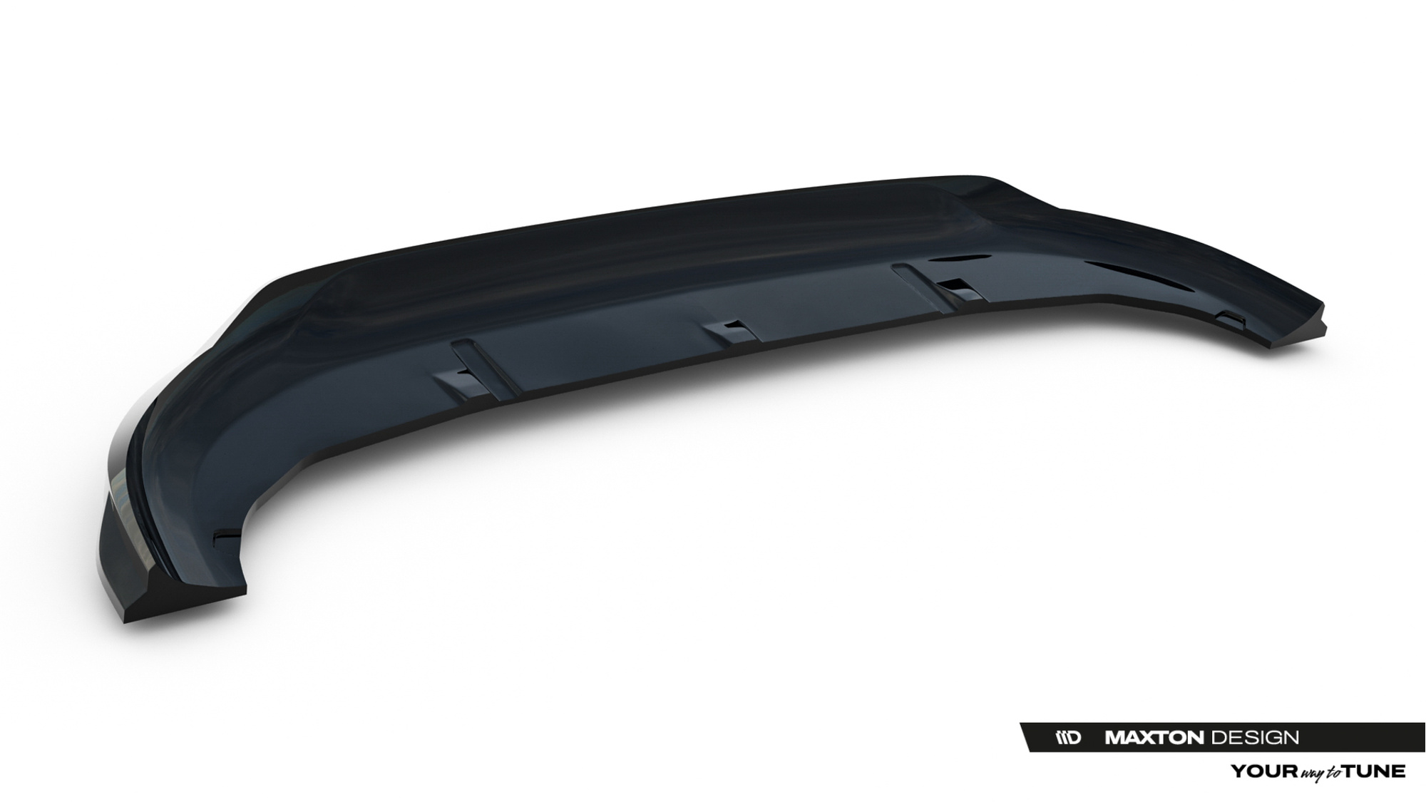 Voorspoiler Jaecoo 7 Mk1 – Maxton Design Glans Zwart