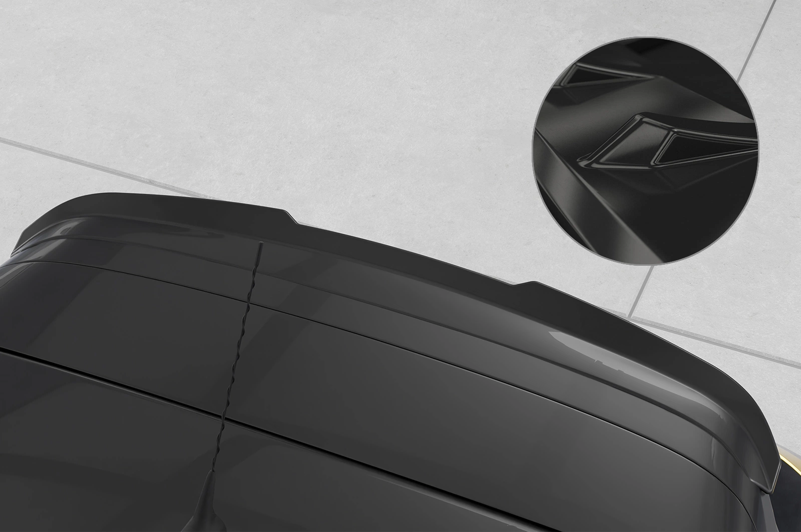 Achterspoiler Opel Corsa F (2019–) Glans Zwart – CSR Automotive