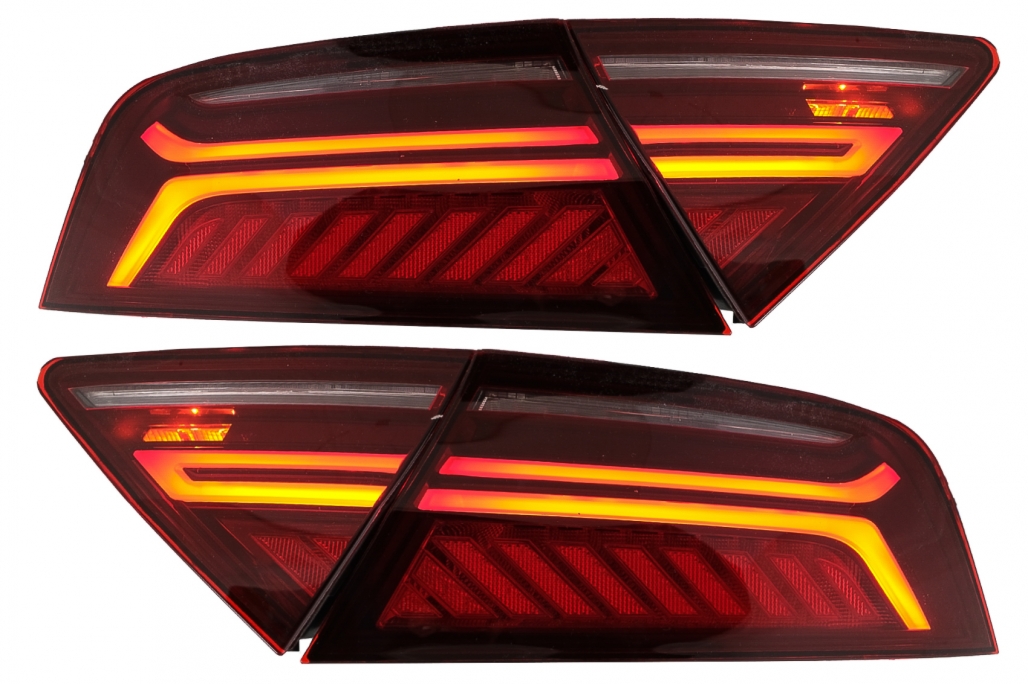 Taillights Audi A7 4G 10-14 Facelift Led smoke