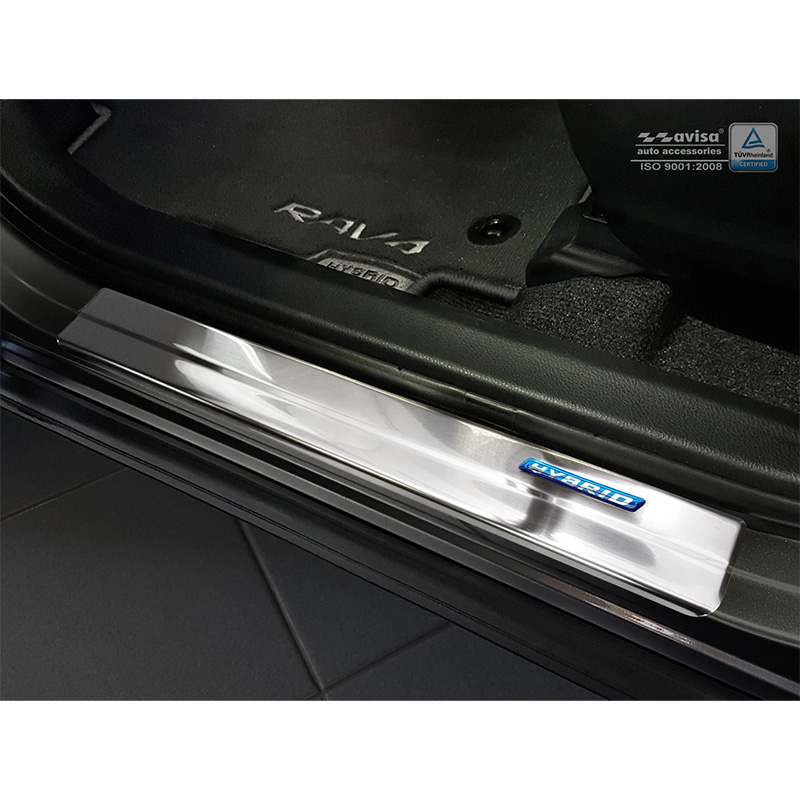 RVS Instaplijsten  Toyota C-HR 2016-2019 & FL 2019-2023 & RAV4 IV FL 2016-2018 & Lexus NX 2014-2021 - 'Hybrid' - 4-delig