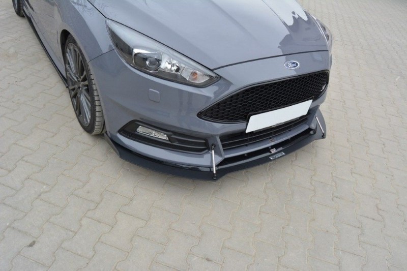 Hybride Voorspoiler V.2 Ford Focus ST Mk3 FL