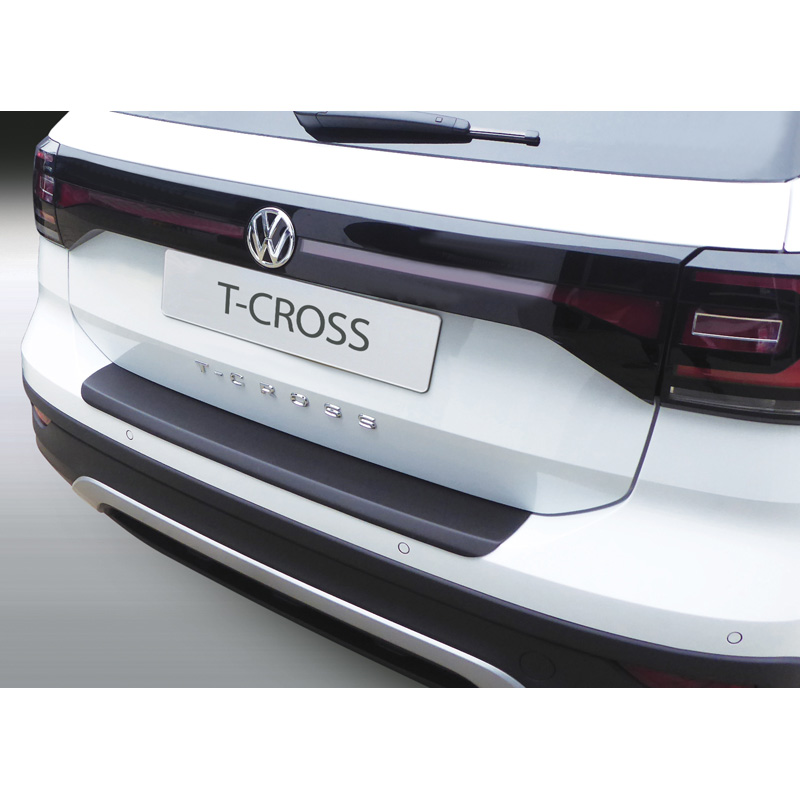 ABS Achterbumper beschermlijst  Volkswagen T-Cross 2019-06/2024 Zwart