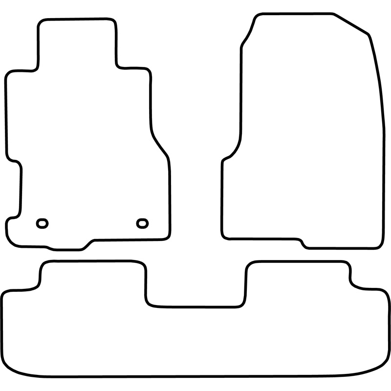 Automatten Honda Civic 3drs 01-