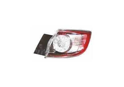 achterlicht, 5 drs, buiten, zonder fittingdeel, LED, links Mazda