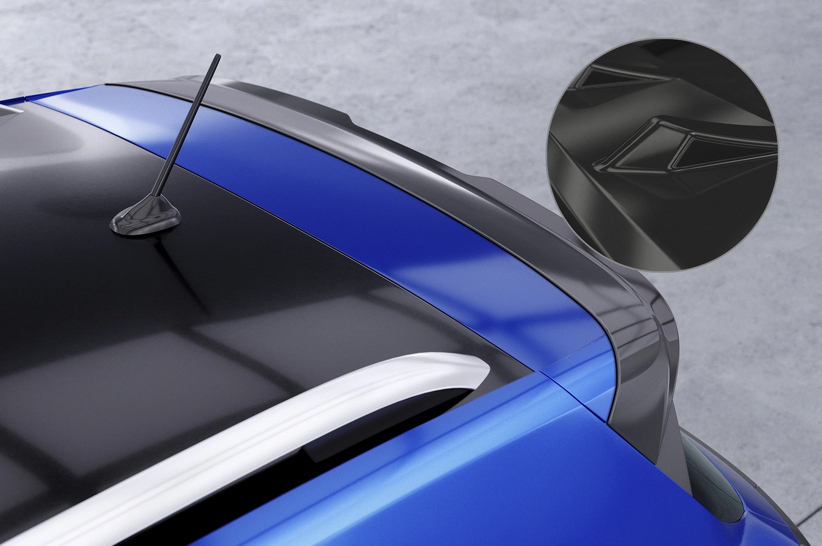 Achterspoiler voor VW T-Cross Glans Zwart (2018–heden) – CSR Automotive
