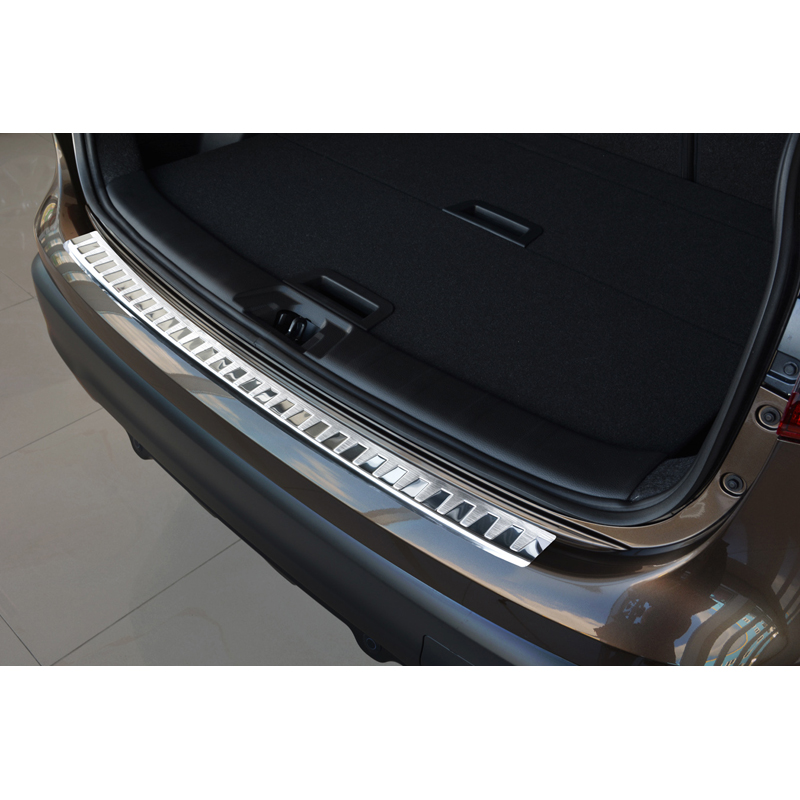 RVS Achterbumperprotector  Nissan Qashqai II 2014-2017 'Ribs'