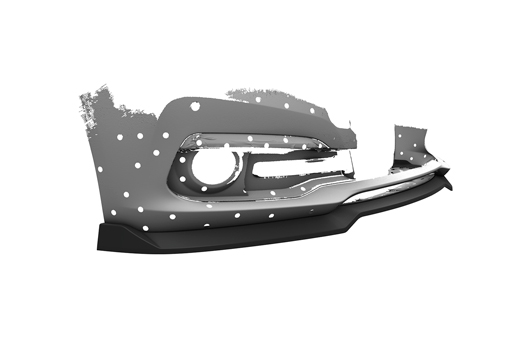 Voorspoiler BMW 3-serie F30/F31 LCI