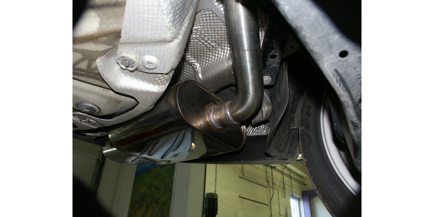 Skoda Octavia Typ 1Z Einddemper rechts/links - 2x70 Typ 12 recht