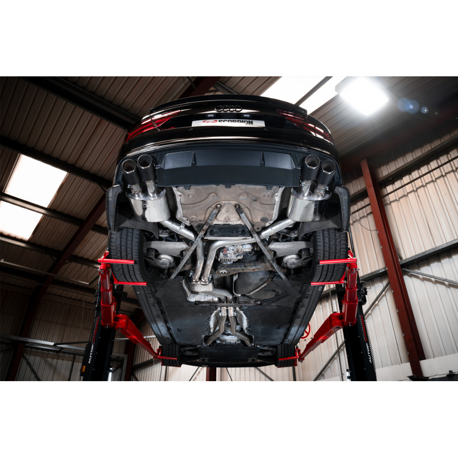 Audi S7 C7 4.0 TFSI Biturbo Quattro Resonated half system with electronic valves