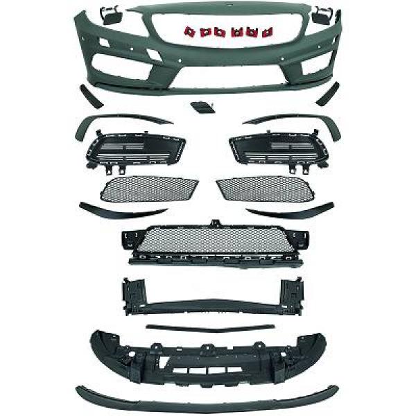 set Voorbumperzijde Mercedes W180