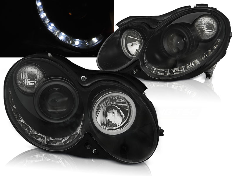 Headlights Mercedes W209 02-09