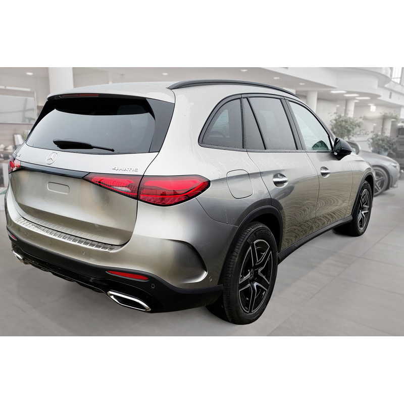 Chroom RVS Achterbumperprotector  Mercedes GLC II (X254) 2022- 'Ribs'