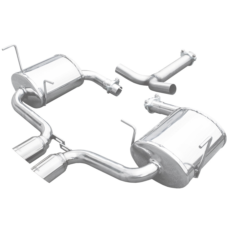 100% RVS Sportuitlaat  Mini Cooper R53 1.6 Cooper S 170pk 2001-2006 Ø 57 Centraal 2x80mm Racing