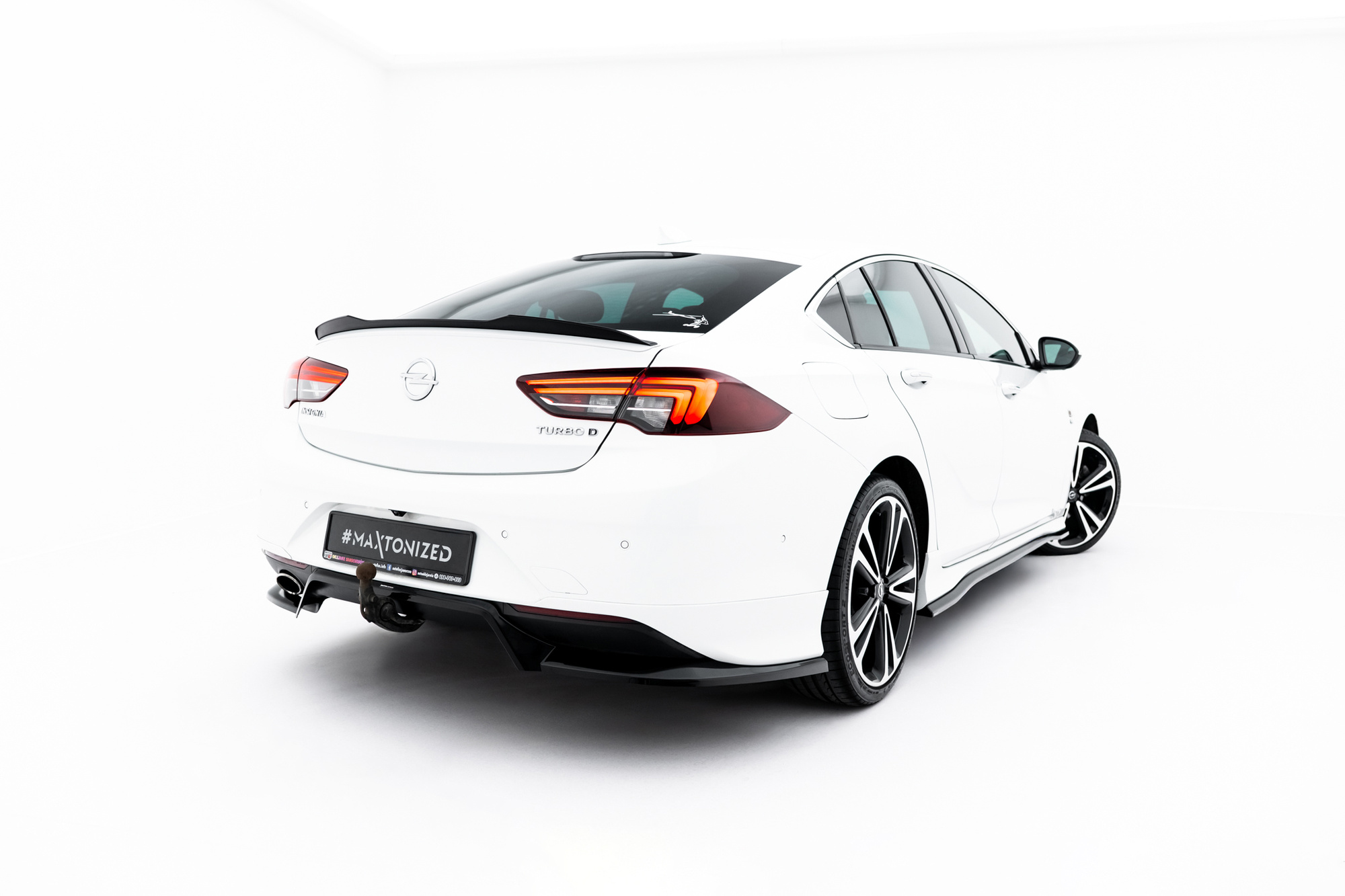 Achterdiffuser Opel Insignia OPC-Line Mk2 (met verticale lamellen) 2017–2020 van Maxton Design